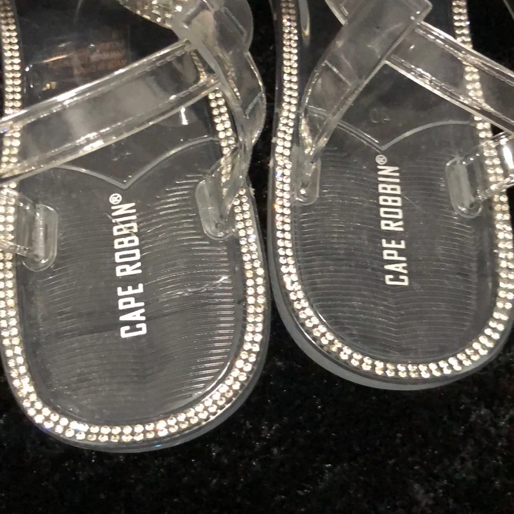 Bling Bow Sandals - Picture 4 of 5